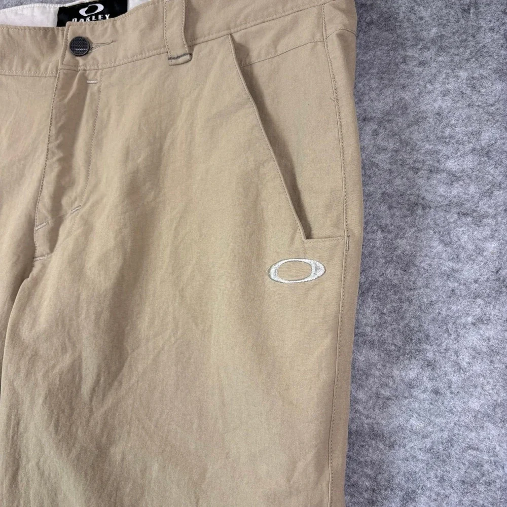Oakley Mens Khaki Chino Pants Straight Leg Tan Outdoor Casual Trousers 36x32